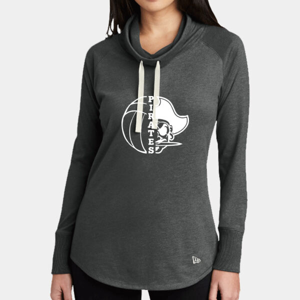 Ladies Cotton Blend Cowl Tee Thumbnail