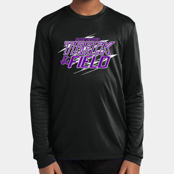 Youth Plank Track & Field Performance Long Sleeve Thumbnail