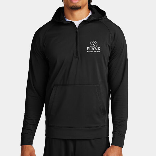 Plank Volleyball Stretch 1/2 Zip Hoodie Thumbnail