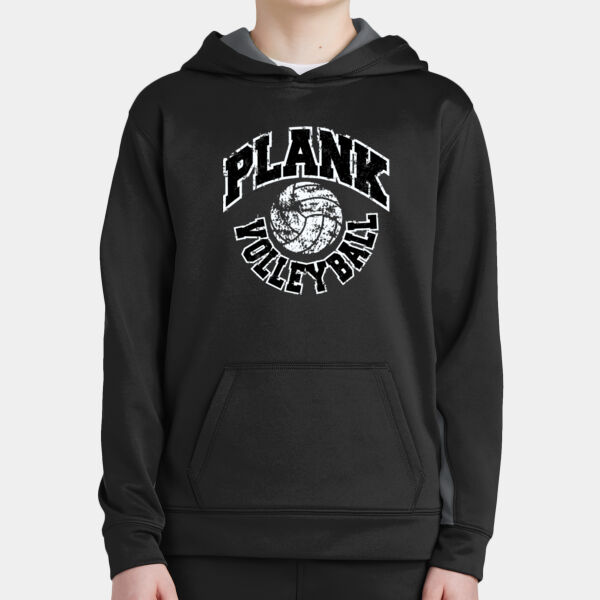 Youth Plank Volleyball Colorblock Performance Hoody Thumbnail