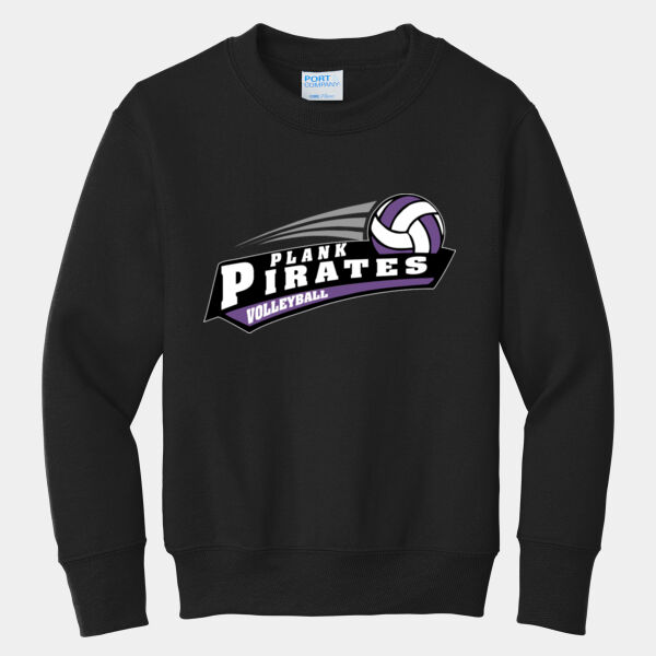 YOUTH Plank Volleyball Crewneck Thumbnail