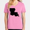 Ladies Core Cotton V Neck Tee Thumbnail